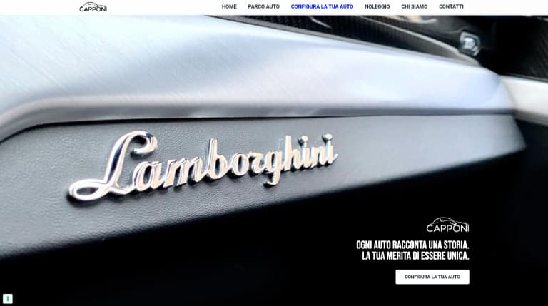 Capponi Auto case history Lamborghini