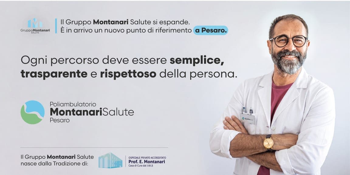 Gruppo Montanari Salute case history campagna di presentazione del poliambulatorio
