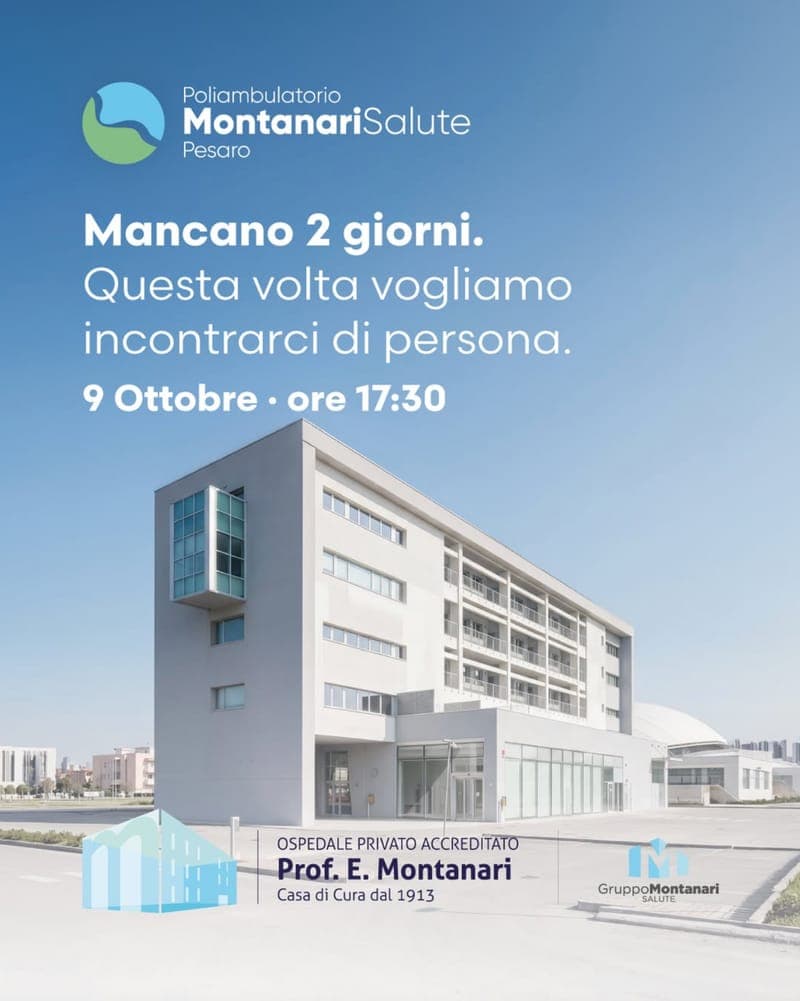 Gruppo Montanari Salute case history post per l’inaugurazione