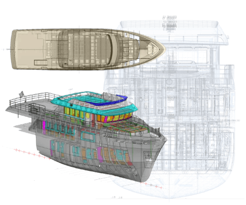 Case History Pad Project progetto 3d nave