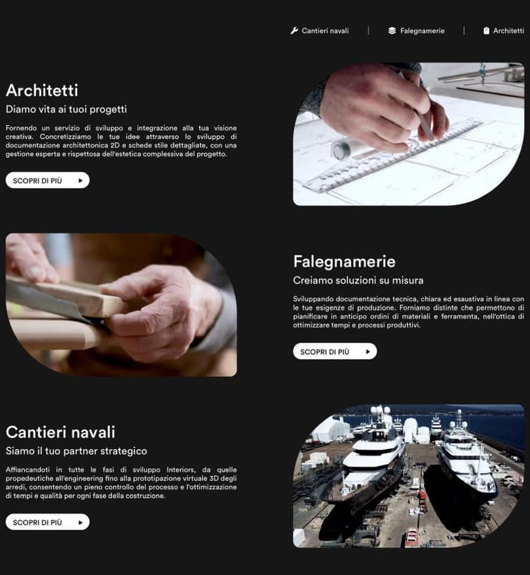 Pad Project case history homepage desktop