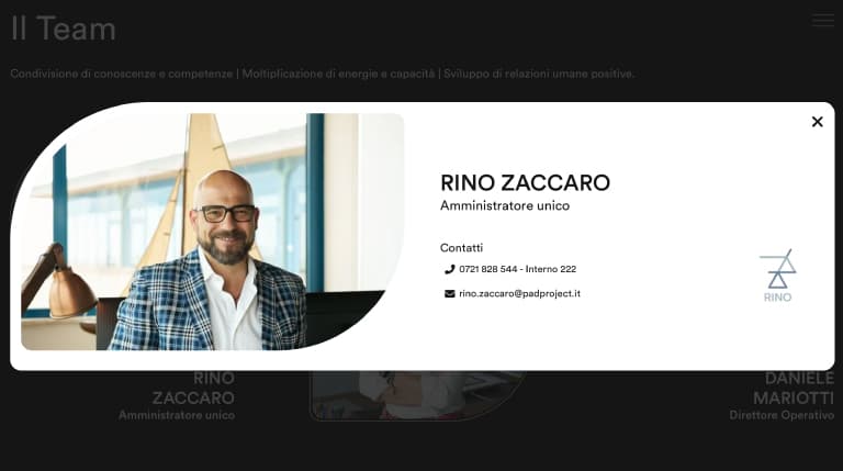Pad Project case history rino