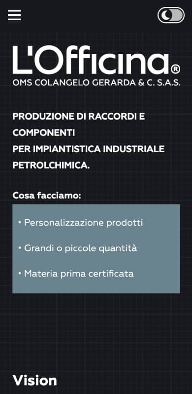 Comunicativi Officina OMS Case History Mobile