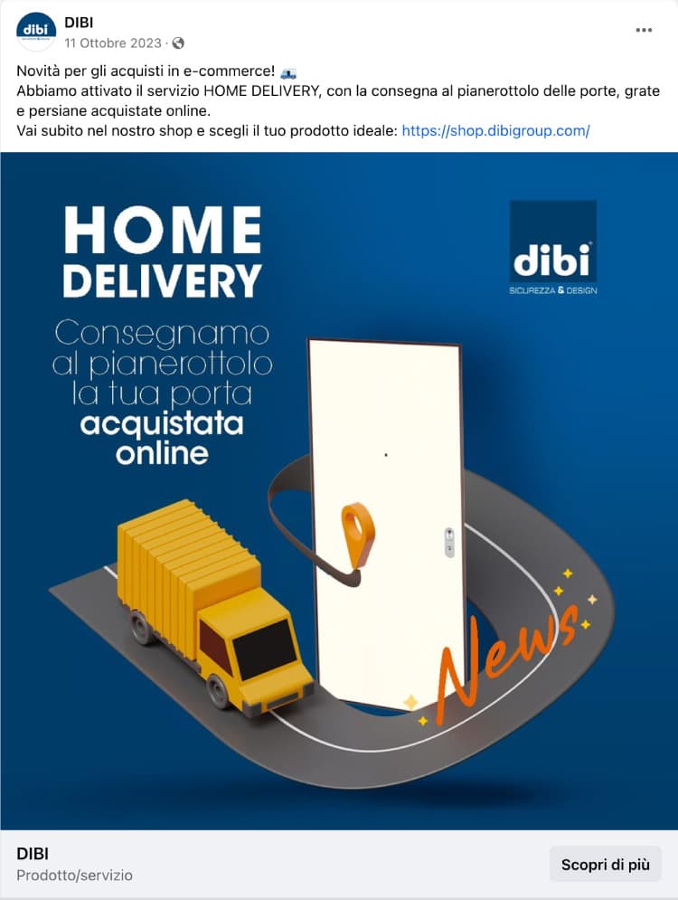 Comunicativi Case History DIBI Post Social