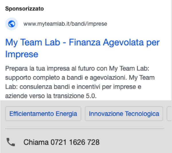 Comunicativi Case History My Team Lab Advertising