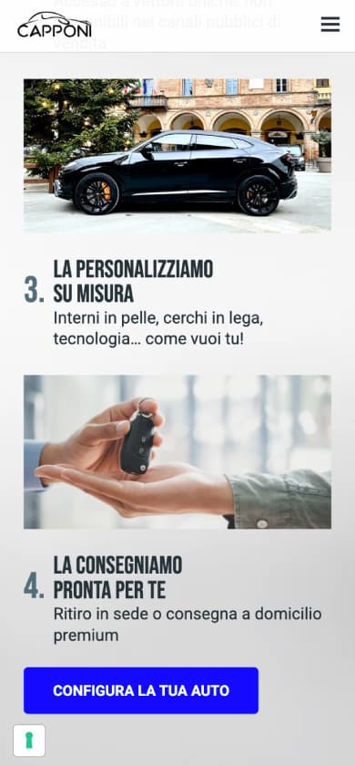 Capponi Auto case history configuratore