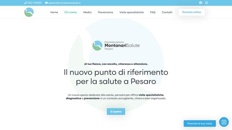 Gruppo Montanari Salute case history pagina chi siamo