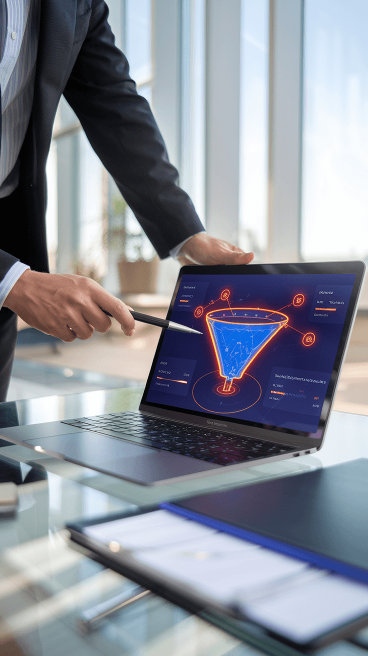 Grafico strategia lead generation automatizzata